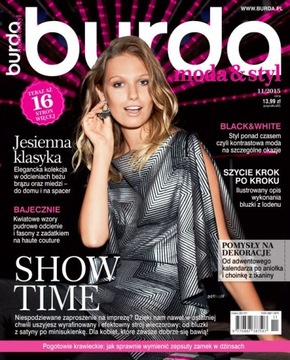 Burda moda&styl 11/2015 Show time