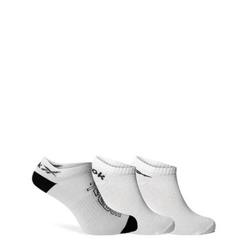 Reebok skarpety męskie TechStyle 3 pary białe, Rozmiar EU 46 - 47