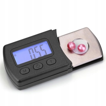 Gramofon winylowy LCD miernik siły rysika