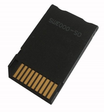 Переходник с карты Micro SD на Memory Stick PRO Duo