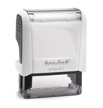 TRODAT PRINTY STAMP 4911 БЕЛЫЙ + ДИЗАЙН ЛАСТИКА