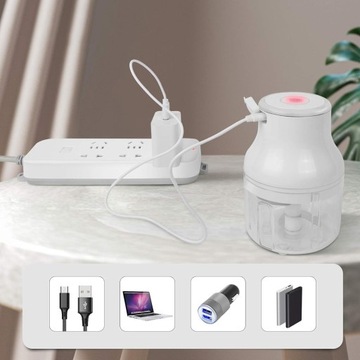 ЭЛЕКТРИЧЕСКИЙ ИЗМЕЛЬЧИТЕЛЬ ДЛЯ ФРУКТОВ И ОВОЩЕЙ 250МЛ