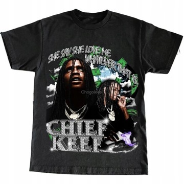 Chief Keef Rap Fashion Trend T-ShirtXL
