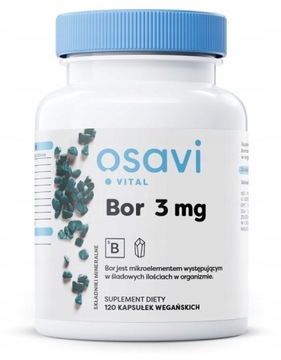 Osavi Bor 3mg 120 vegan caps