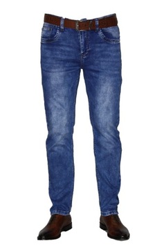 SPODNIE MĘSKIE JEANS (długie) W40 L36 PAS 106-108