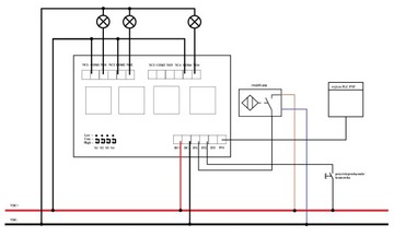Восьмиканальный релейный модуль 5 В постоянного тока
