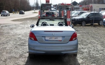 Peugeot 207 CC 1.6 VTi 120KM 2010 Peugeot 207 CC 1.6 120KM Kabriolet Zarejestrowany Klima Grzane fotele 1.6, zdjęcie 13