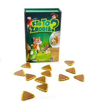 Kto to zrobił? Dynamiczna karciana w której liczy się refleks 3-6 osób, wie