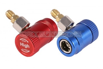 СЕРВИСНЫЕ РАЗЪЕМЫ КОНДИЦИОНЕРА ВОЗДУХА R1234YF SATRA S-QR1234