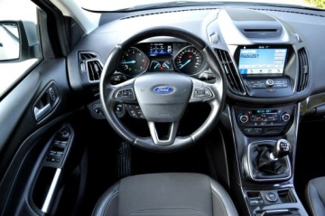 Ford Kuga II SUV Facelifting 1.5 TDCi 120KM 2017 Ford Kuga Lift Climatronic Duża Navi Półskóra, zdjęcie 9
