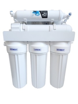 СИСТЕМА ОБРАТНОГО ОСМОСА RO6 OSMOTEC 75 GPD ФИЛЬТР ДЛЯ ВОДЫ С МИНЕРАЛИЗАТОРОМ