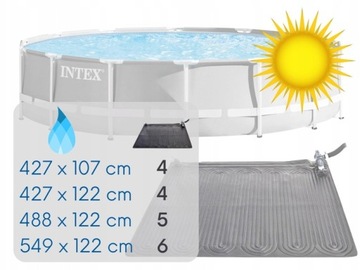 INTEX BESTWAY нагревательный коврик для бассейна, большой СОЛНЕЧНЫЙ, нагревающий ТЕПЛО