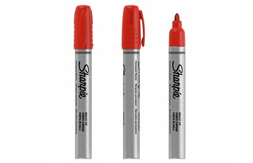 Pisak Sharpie marker permanent ALUMINIUM czerwony