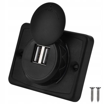 ЗАРЯДНОЕ УСТРОЙСТВО 2x USB 3.1A 12В 24В АВТОМОБИЛЬНАЯ РОЗЕТКА