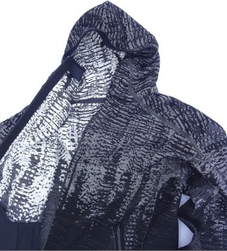 ADIDAS Z.N.E. Pulse Knit Hoody bluza CZARNY MELANŻ Ekskluzywna unikatowa
