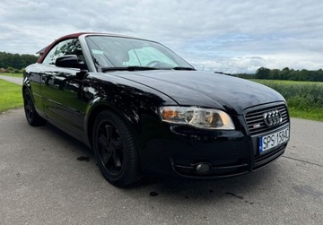 Audi A4 B7 Cabrio 2.0 TDI PD 140KM 2007 Audi A4 Cabrio Niski przebieg, bezwypadkowy, zadbany, automat 2.0 Diesel, zdjęcie 2