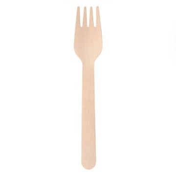 Widelec drewniany 16 cm op (100 szt) / VERLO