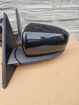 BMW X6 E 71 FACELIFT ZRCÁTKO LEVÉ 3 PIN +KAMERA FOTO CHRÓM