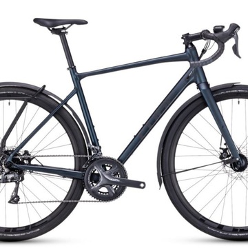 Rower gravel Cube Nuroad FE 58cm deepblue metal