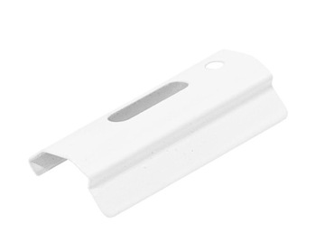 Łącznik szyny aluminiowej karnisza aluminiowego BIAŁY