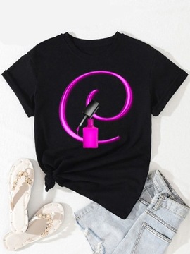 Y2k T-shirty Moda damska koszulka nazwa własna lit