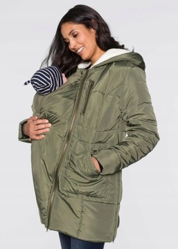 КУРТКА ДЛЯ беременной Bonprix С ДЕТСКОЙ ВСТАВКОЙ 40