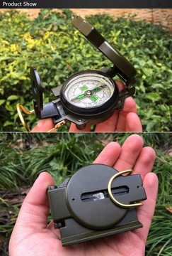 Профессиональный металлический компас Компас армии США