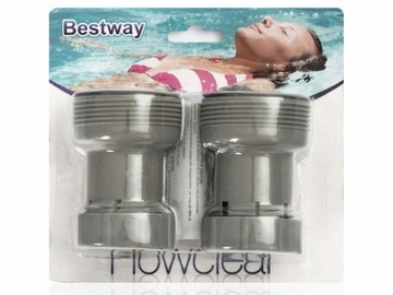 ПЕРЕХОДНИКИ НАСОСА BESTWAY 38мм / 32мм 2шт 58236
