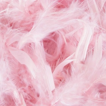 БОА С ТОЛЩИМИ ПЕРЬЯМИ розовая ЦЕПЬ-ГАРЛАНД ШАРФ-УКРАШЕНИЕ РОЖДЕСТВЕНСКОЙ ЕЛКИ 200 см