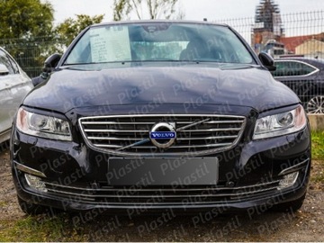 VOLVO V70 08 - 13 брови Фары спойлера ABS PLASTIL