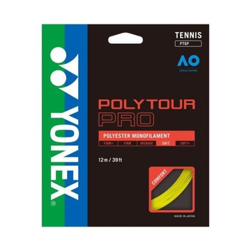 NACIĄG DO TENISA YONEX POLY TOUR PRO YELL 1,15 12m