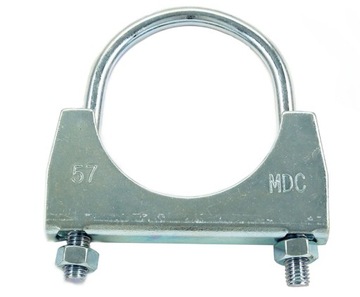 MDC obejma opaska U-Clamp rura TŁUMIK WYDECH fi 57