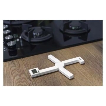 Складные цифровые кухонные весы EV028, белые