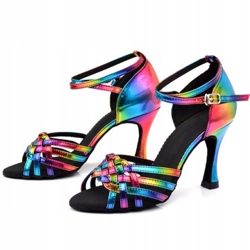 BUTY DO TAŃCA TANECZNE KOLOR 6cm