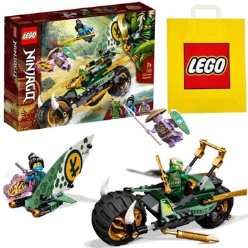 LEGO 71745 NINJAGO Motor Dżunglowy Chopper - Zielony Ninja Lloyd