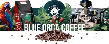 ИНДОНЕЗИЙСКИЙ КОФЕ В ЗЕРНАХ 500г Свежеобжаренный 100% КОФЕ АРАБИКА - СИНЯЯ КАСАТКА