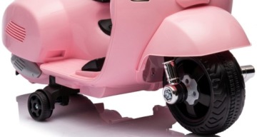 SUN BABY Scooter Электромотоцикл Vespa Розовый 2,5 км/ч