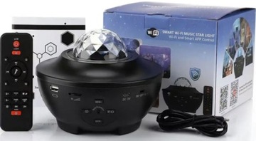 Проектор STARS - Ночник и светодиодный динамик Bluetooth USB + ПУЛЬТ ДИСТАНЦИОННОГО УПРАВЛЕНИЯ
