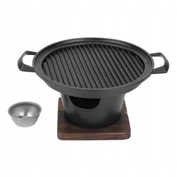 Koreański Bezdymny Dom Mały Grill Węglowy
