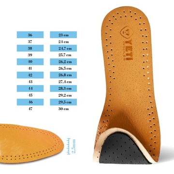 КОЖАНЫЕ СТЕЛКИ АНТИСЛАДКИЕ, КОЖАНЫЕ R.45