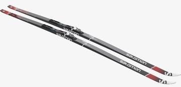 Беговые лыжи Salomon Aero 7 eSkin 206см с креплениями NNN