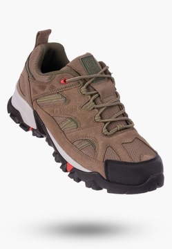 Buty Trekkingowe Męskie Skórzane BIG STAR Trekkingi Sportowe Camel 44