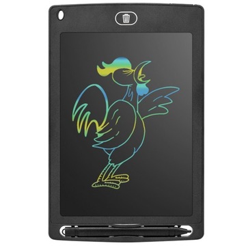 БОЛЬШОЙ детский графический планшет для рисования, 8,5 дюйма, MULTICOLOR XL