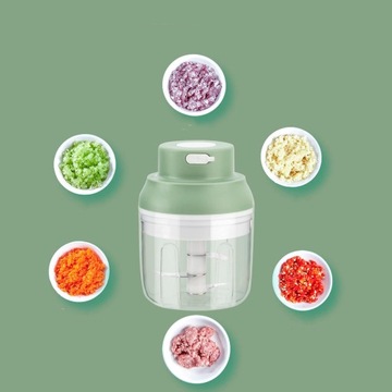 МИНИ-ЭЛЕКТРИЧЕСКИЙ USB-ИЗМЕЛЬЧИТЕЛЬ ДЛЯ ЛУКА, ОВОЩЕЙ, ФРУКТОВ, ОРЕХОВ, МЯСА