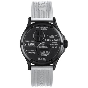 Zegarek Męski U-BOAT 9542 biały pasek