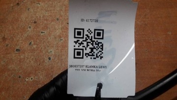 3B0837207 KLIKA LEVÝ ZADNÍ VW BORA 05R