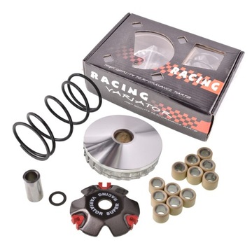 WARIATOR 4T GY6 TUNING +ZESTAW ROLKI SPRĘŻYNA TUL