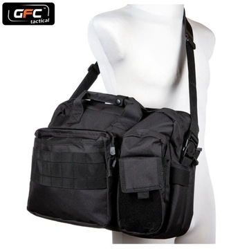 Torba KURIERSKA Plecak LargeCapacitYBag GFC Czarna