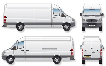 ПОДКЛАДКА ПЕРЕДНЕЙ ДВЕРИ ЛЕВАЯ MERCEDES SPRINTER 906 06-
