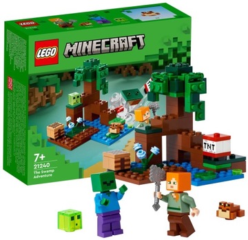 Lego klocki MINECRAFT 21240 Przygoda na mokradłach